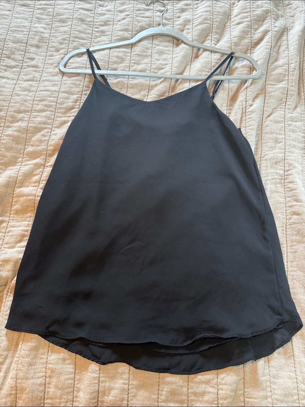 Pink Republic Black Spaghetti Strap Cami